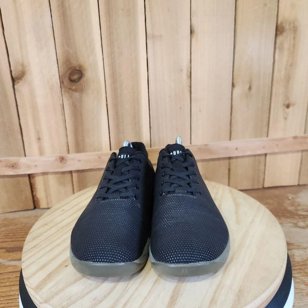 NOBULL Trainer Shoes Mens 10 Black Gray Low Top Gym Training Athletic Sneakers